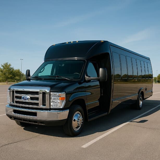 Salem Shuttle Bus Rentals 18 Passenger Shuttle Bus