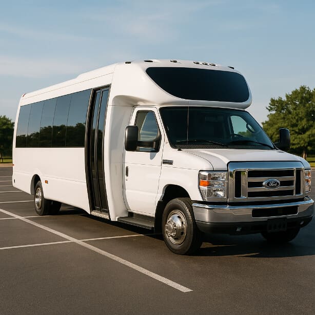 Salem Shuttle Bus Rentals 20 Passenger Shuttle Bus